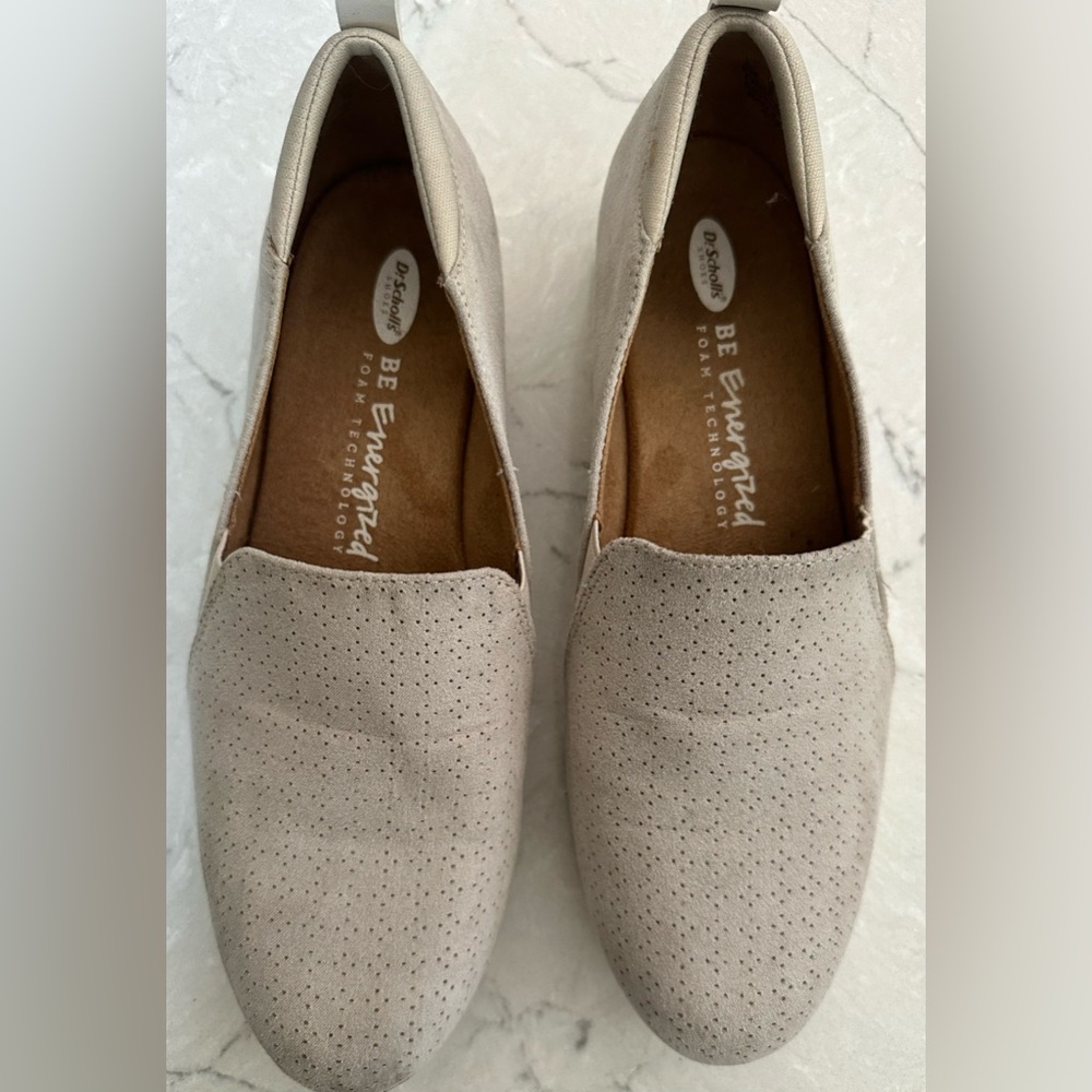 Brushed shade cream ‘loafer’ by Dr. Shcolls